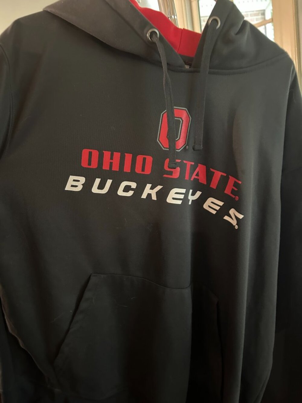 Stadium Athletics Ohio State Buckeyes Black Pullover Hoodie XL
